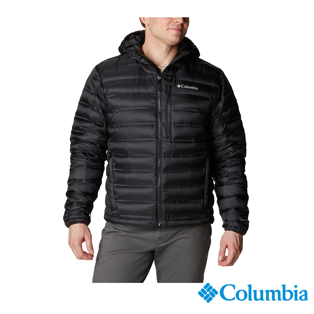 Columbia哥倫比亞 男款- Omni-Heat™ Infinity極暖連帽羽絨外套-黑色 UWE68690BK / FW22