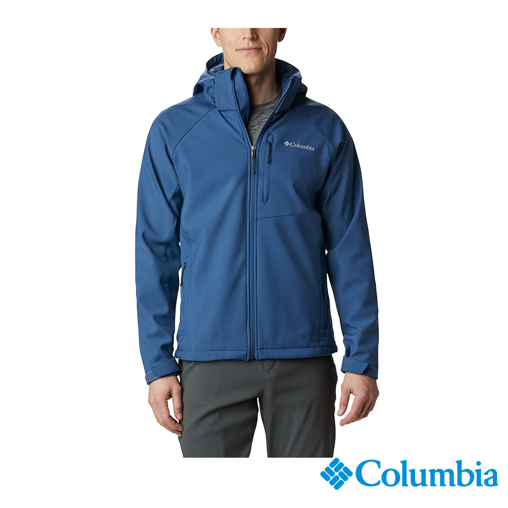 Columbia哥倫比亞 男款-軟殼外套-墨藍 UWM32410IB / FW22
