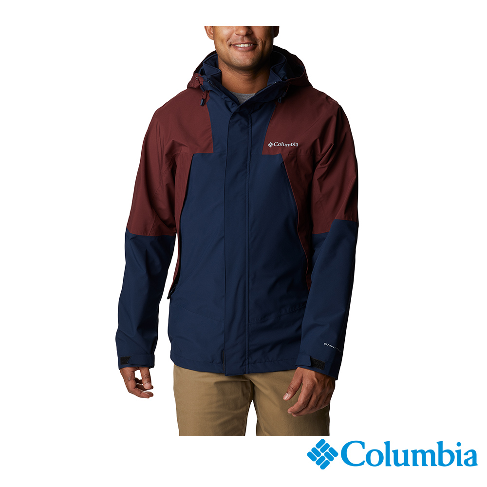 【Columbia哥倫比亞】男款Omni-Tech防水極暖兩件式外套-深藍 UWE81860NY / FW22
