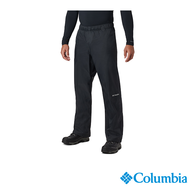 Columbia 哥倫比亞 男款-OT防水長褲-黑色 UXM81750BK