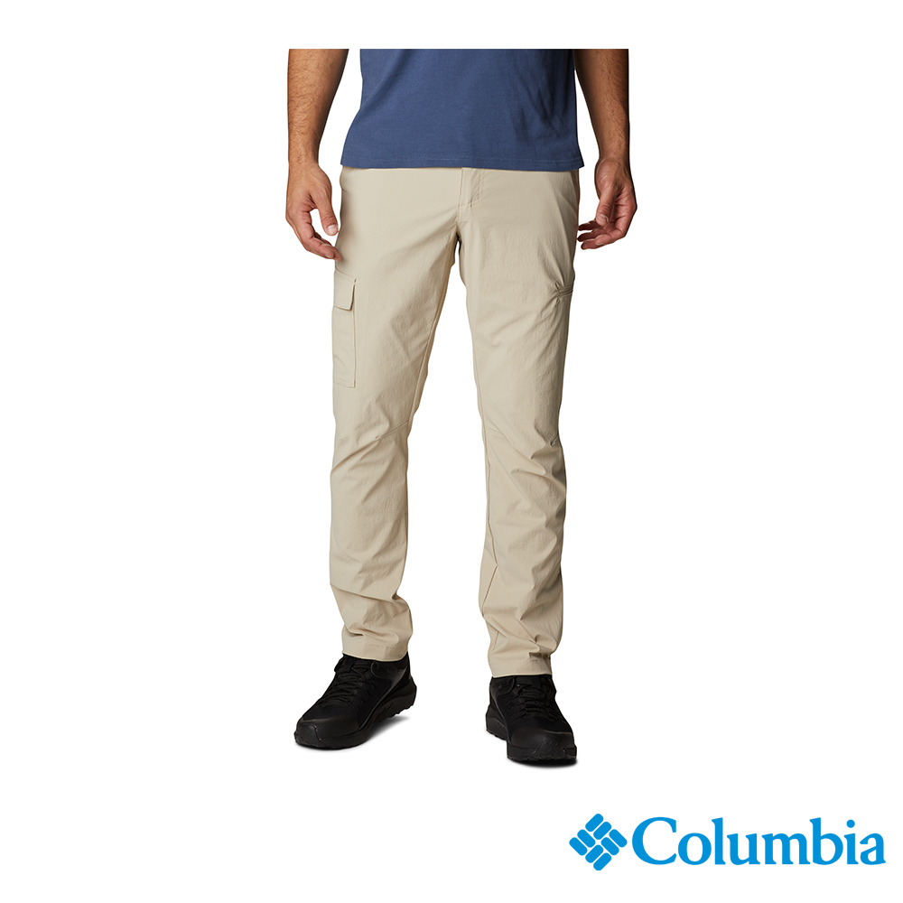 Columbia哥倫比亞 男款-Omni-Shield™ Release超防潑長褲-卡其 UAE85500KI