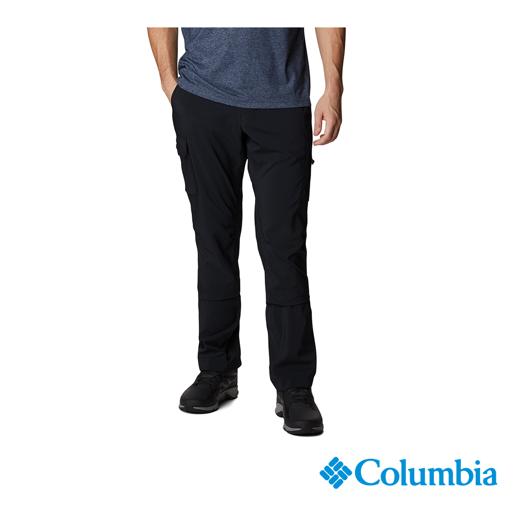 Columbia哥倫比亞 男款-Omni-Shield™ UPF50防潑長褲-黑色 UAE91840BK