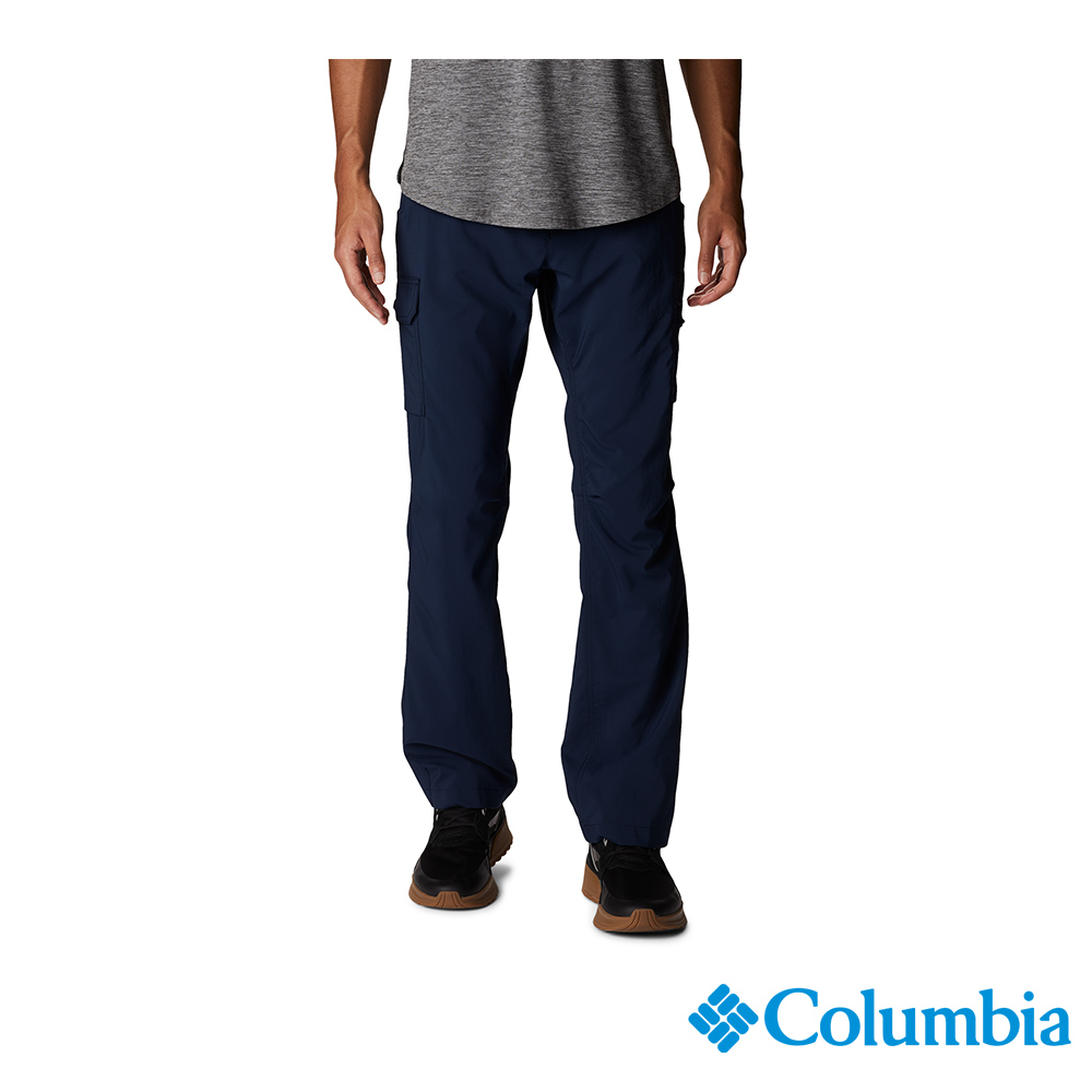 Columbia哥倫比亞 男款-Omni-Shield™ UPF50防潑長褲-深藍 UAE91840NY