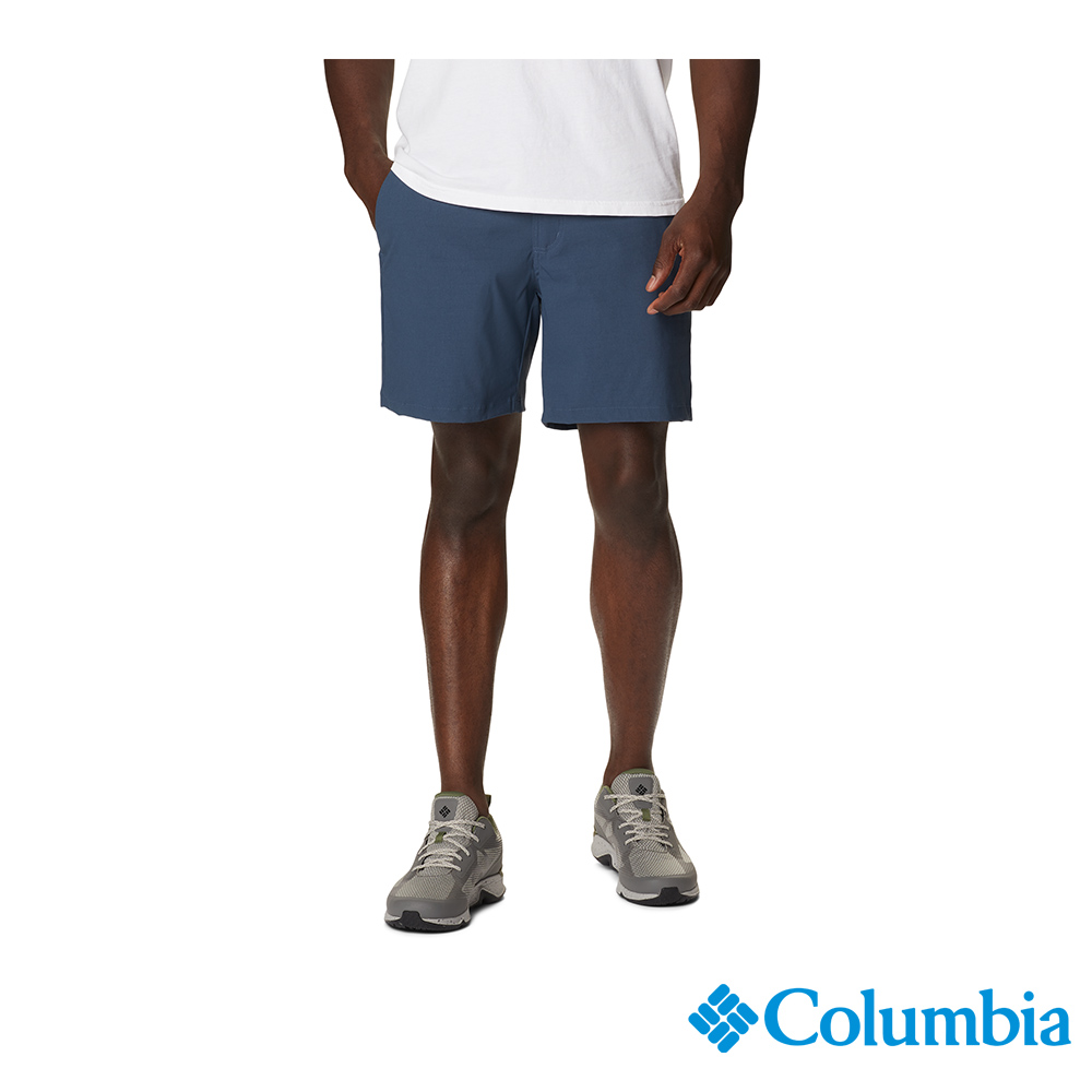Columbia哥倫比亞 男款-Omni-Shield超防潑短褲-深藍 UAE30700NY (2023春夏)