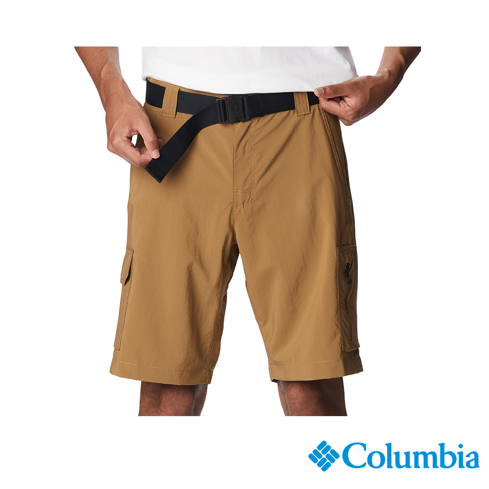 Columbia哥倫比亞 男款-Omni-Shade 超防曬UPF50快排短褲-棕色 UAE57630BN (2023春夏)