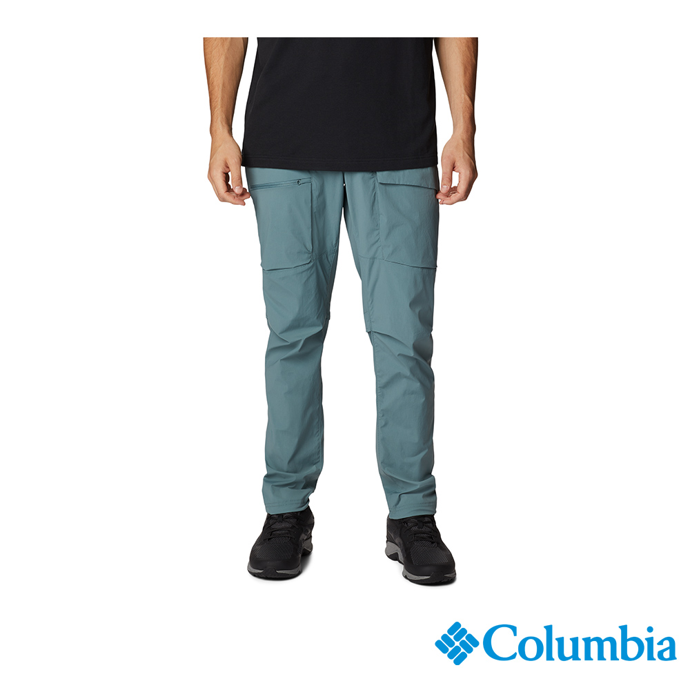 Columbia哥倫比亞 男款-Omni-Shield UPF50防潑彈性長褲-墨藍 UAE59880IB (2023春夏)