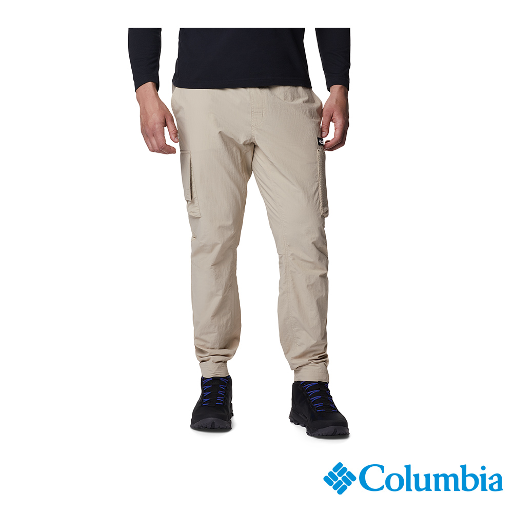 Columbia哥倫比亞 男款-Omni-Shade UPF50防潑長褲-卡其 UAE83050KI (2023春夏)