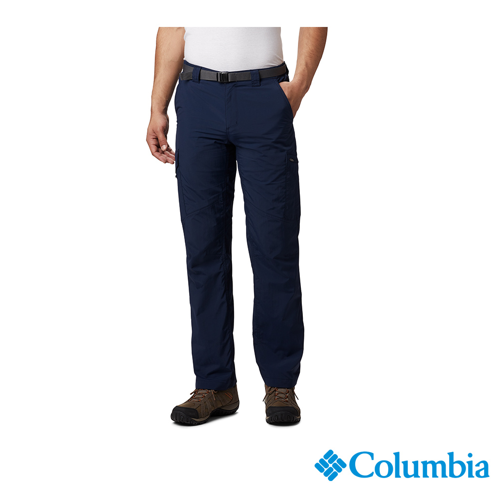 Columbia 哥倫比亞 男款 - Silver Ridge™ UPF 50防曬快排長褲-深藍 UAE80070NY-HF