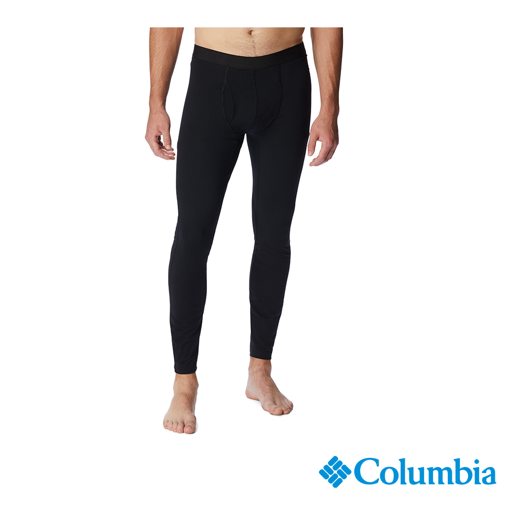 Columbia 哥倫比亞 男款 - Midweight Stretch™ 保暖快排內著長褲-黑色 UAM80640BK-HF