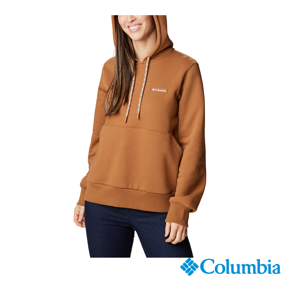 Columbia 哥倫比亞 女款 - W Marble Canyon™ 連帽上衣-銅棕 UAL88070IX-HF