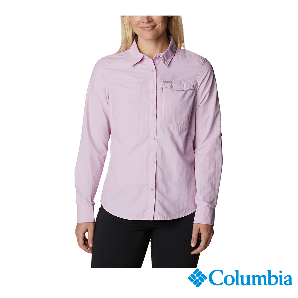 Columbia 哥倫比亞 女款 - Omni-Shade™防曬50快排長袖襯衫-粉紅 UAR26570PK/FW22