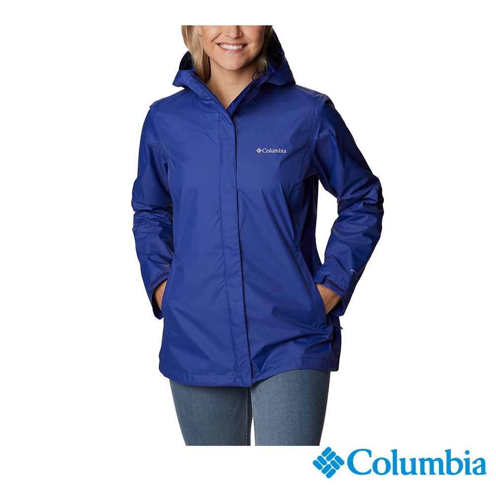 Columbia 哥倫比亞 女款 - Omni-Tech防水外套-靛藍 URR24360KF (2023春夏)
