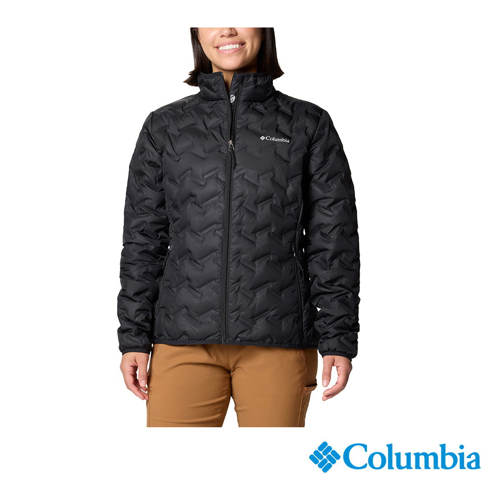 Columbia 哥倫比亞 女款 - Delta Ridge™保暖羽絨立領外套-黑色 UWR51730BK/IF