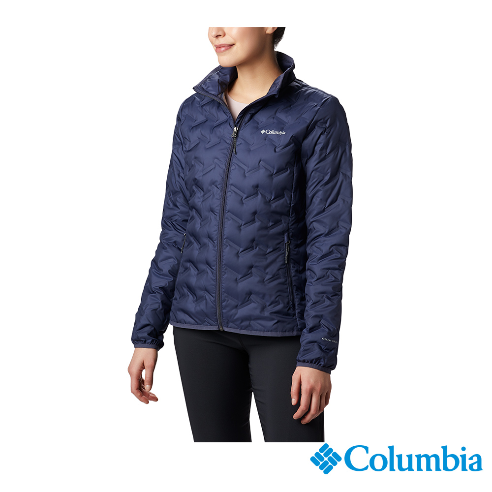 Columbia 哥倫比亞 女款 - Delta Ridge™ 650 FP保暖羽絨立領外套-深藍 UWR02590NY-HF