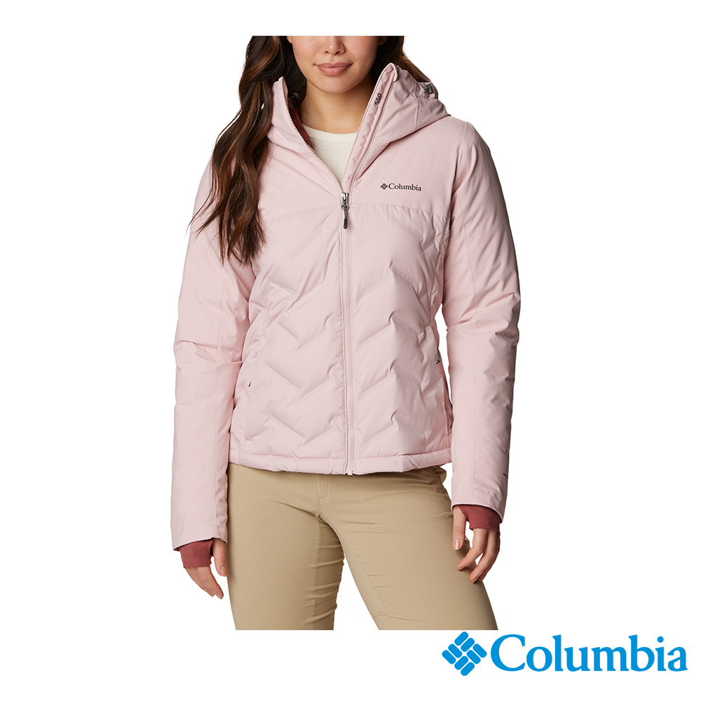 Columbia 哥倫比亞 女款 - Grand Trek™ OT防水極暖羽絨外套-淺粉色 UWR90480LK-HF