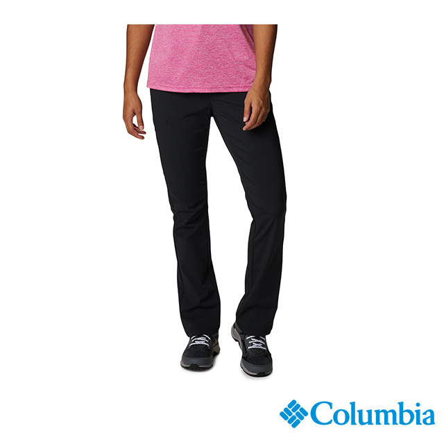 Columbia 哥倫比亞 女款- Omni-Shade™ UPF40 防潑長褲-黑色 UAR01540BK