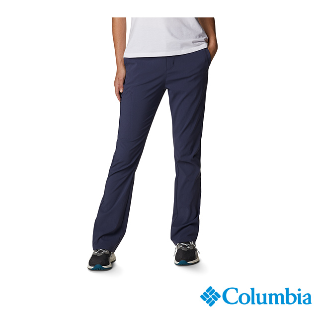 Columbia 哥倫比亞 女款- Omni-Shade™ UPF40 防潑長褲-深藍 UAR01540NY