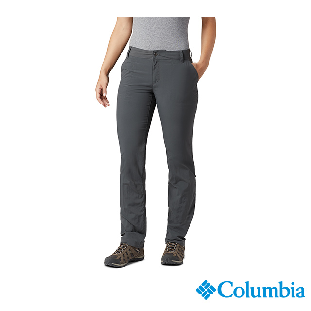 Columbia 哥倫比亞 女款- Omni-Shade™ UPF50快排長褲-深灰 UAR26680DY