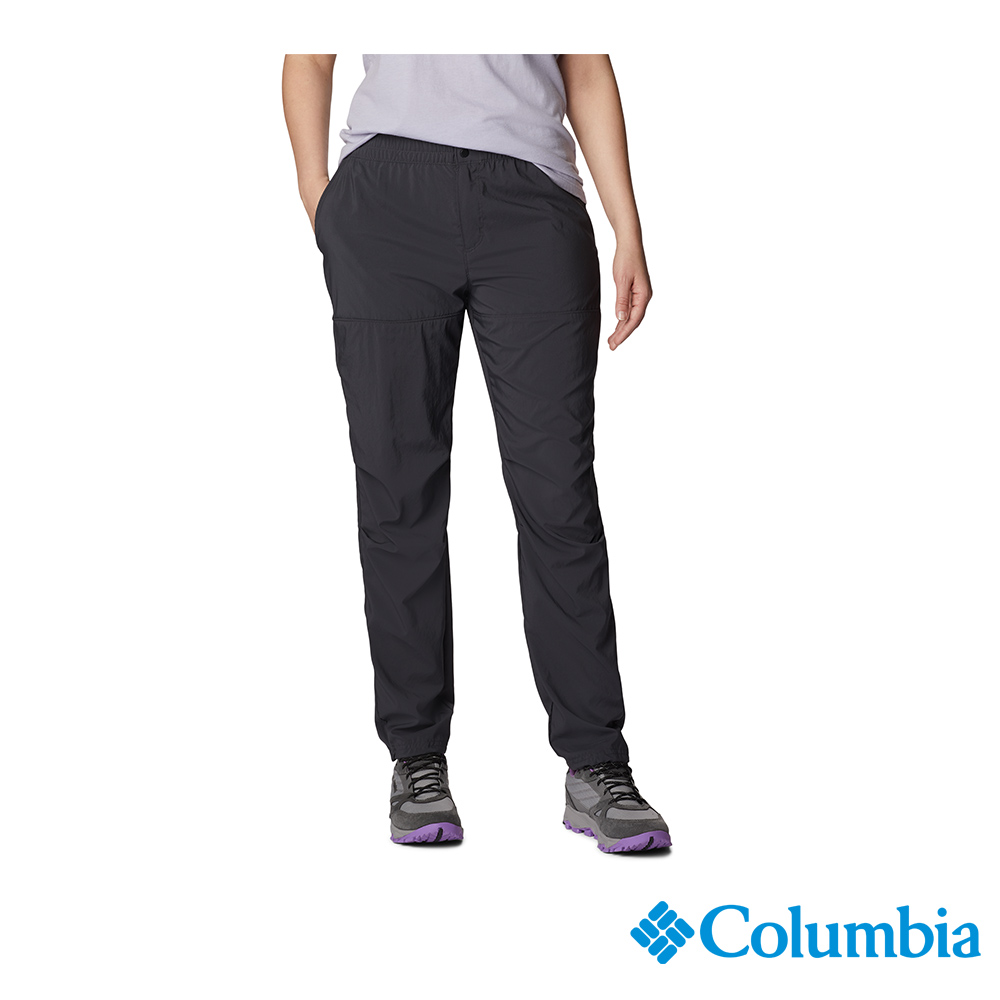 Columbia 哥倫比亞 女款-Omni-Shade UPF50快排長褲-黑色 UAR54980BK (2023春夏)