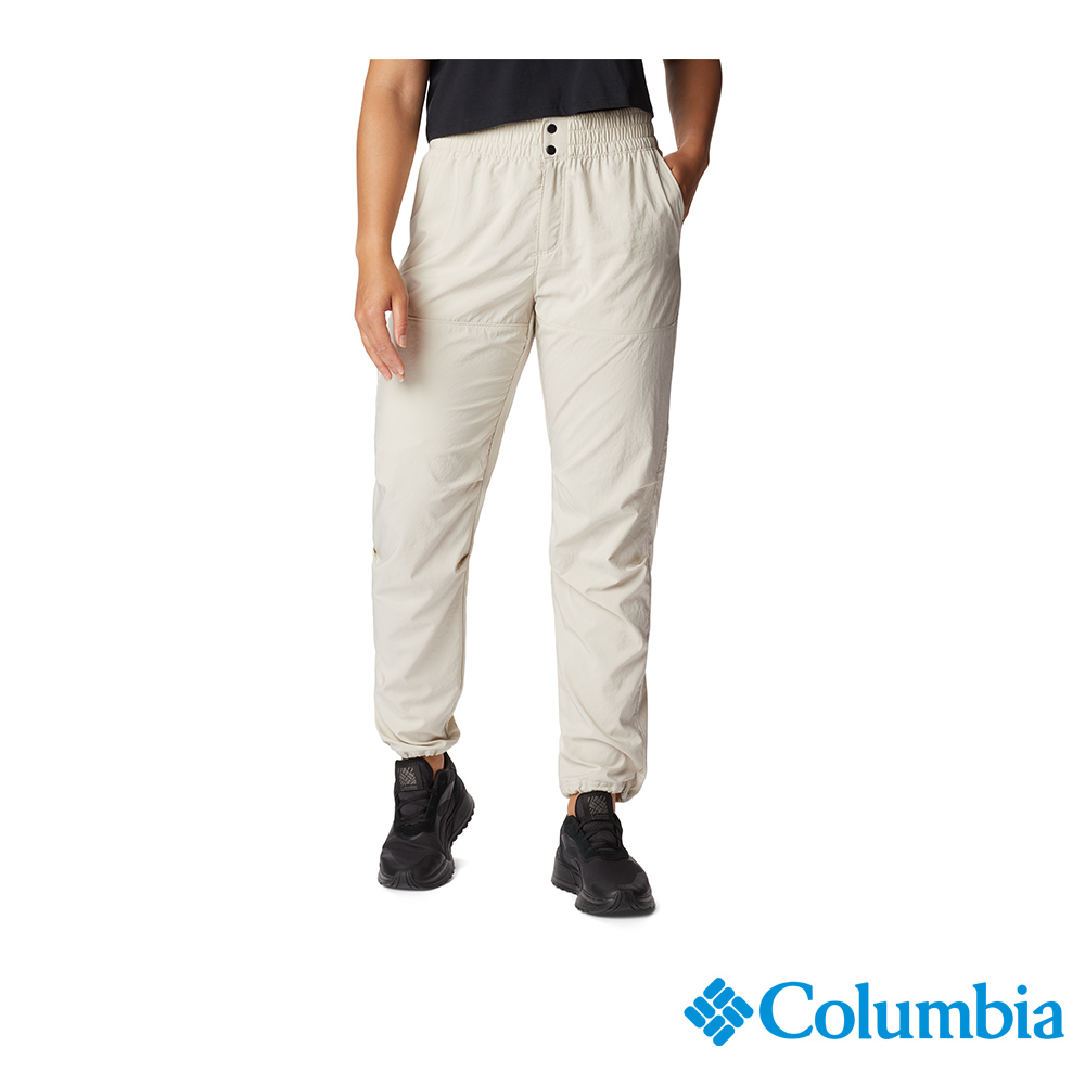 Columbia 哥倫比亞 女款-Omni-Shade UPF50快排長褲-卡其 UAR54980KI (2023春夏)