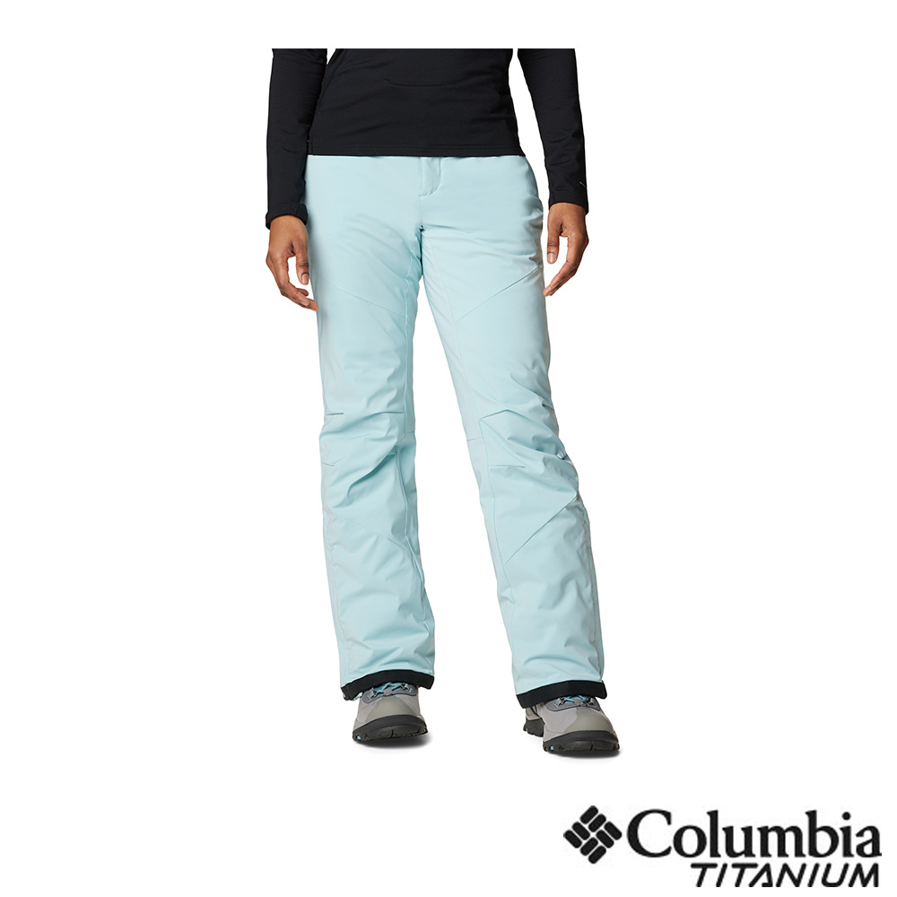 Columbia 哥倫比亞 女款 - Backslope™ 防水鋁點極暖雪褲-海水綠 UWK59370SE-HF