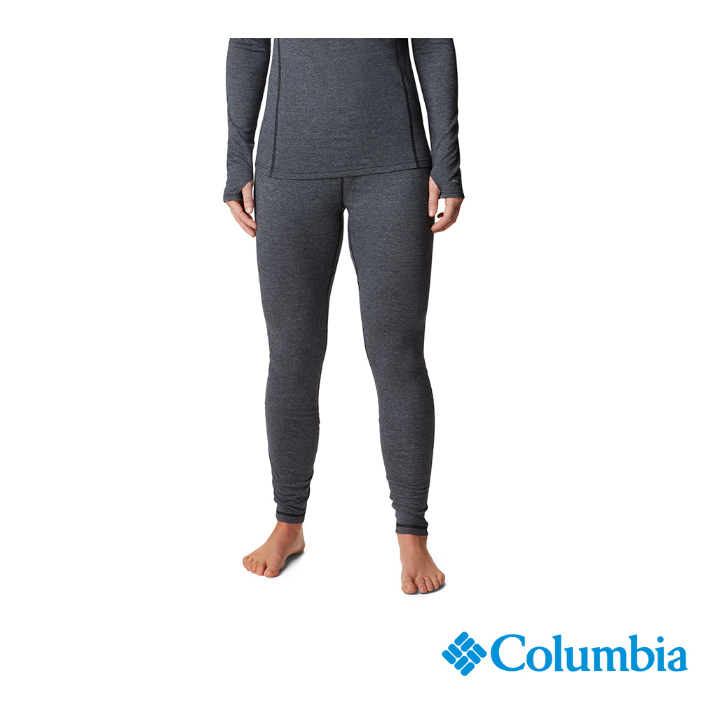 Columbia 哥倫比亞 女款 - Tunnel Springs™ 快排羊毛內著長褲-黑色 UAL96360BK-HF
