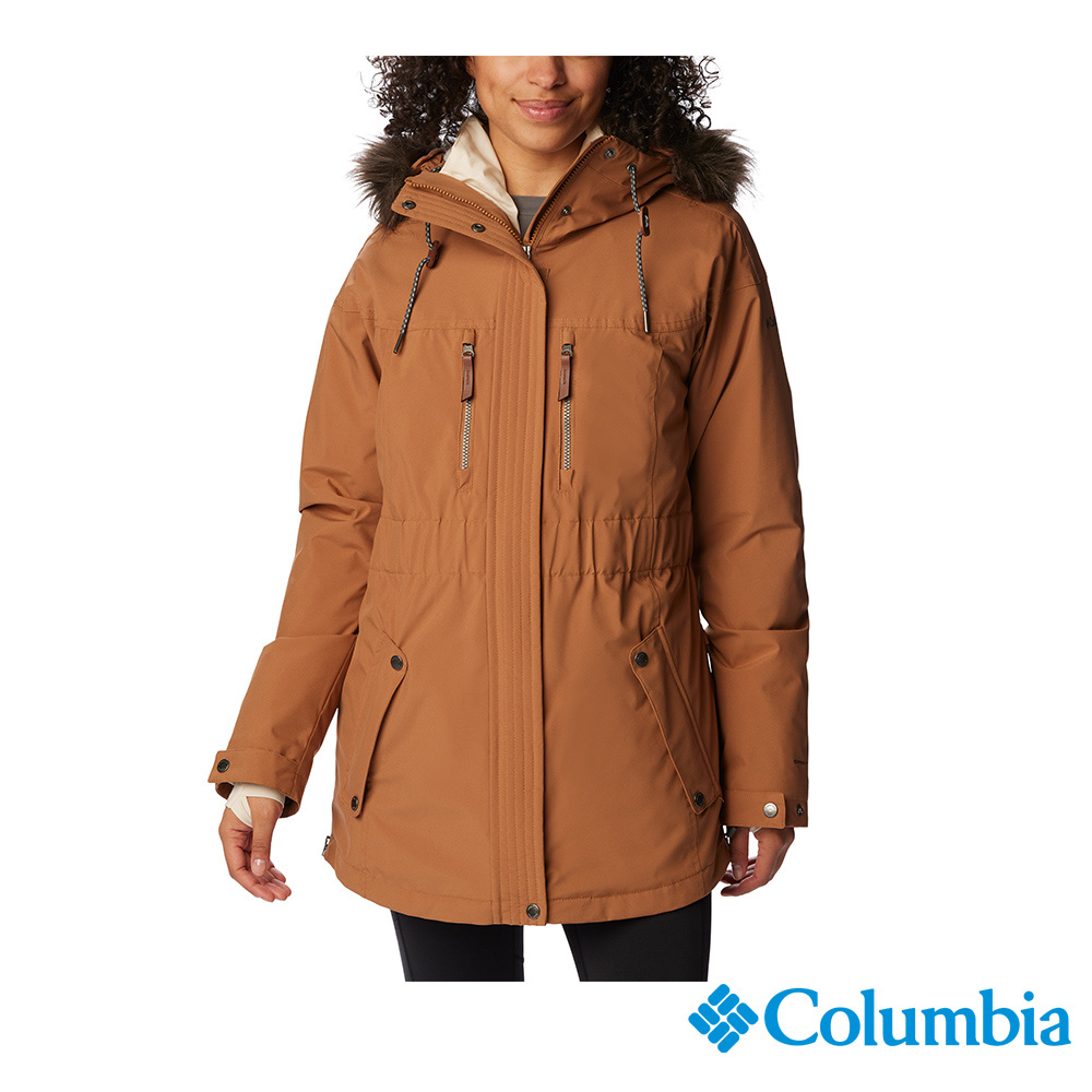 Columbia 哥倫比亞 女款 - Payton Pass™ OT防水極暖兩件式外套-銅棕 UWR42470IX-HF
