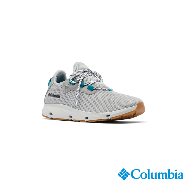 Columbia哥倫比亞 男款-輕量透氣休閒鞋-淺灰 UBM01590LY
