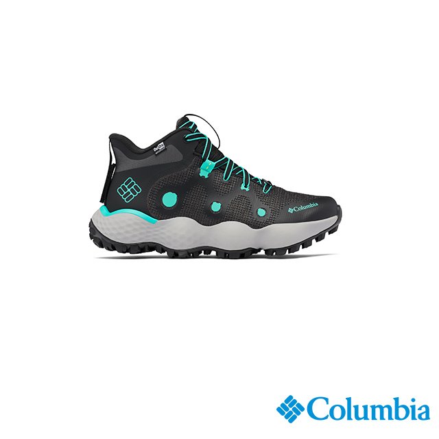 Columbia 哥倫比亞 女款- Outdry零滲透防水超彈力健走鞋-黑色 UBL49800BK