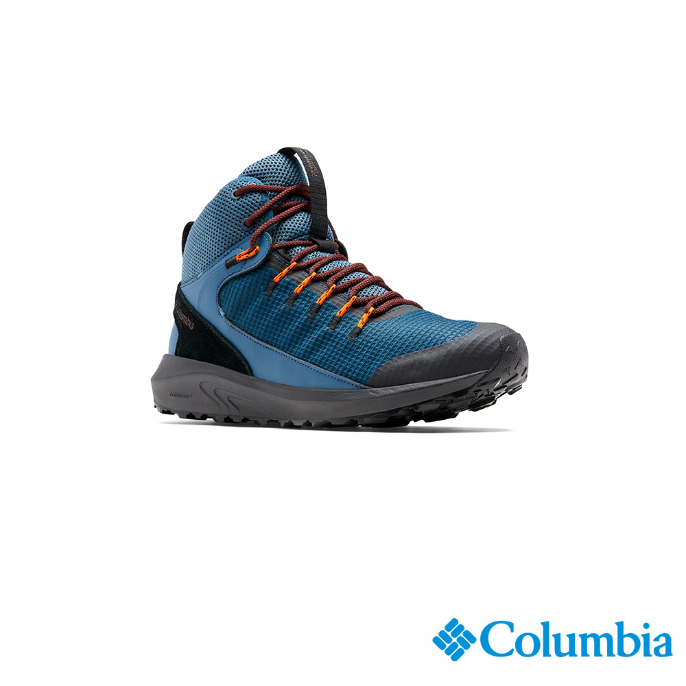 Columbia 哥倫比亞 男款- OT防水高筒健走鞋-藍色 UBI01550BL / FW22