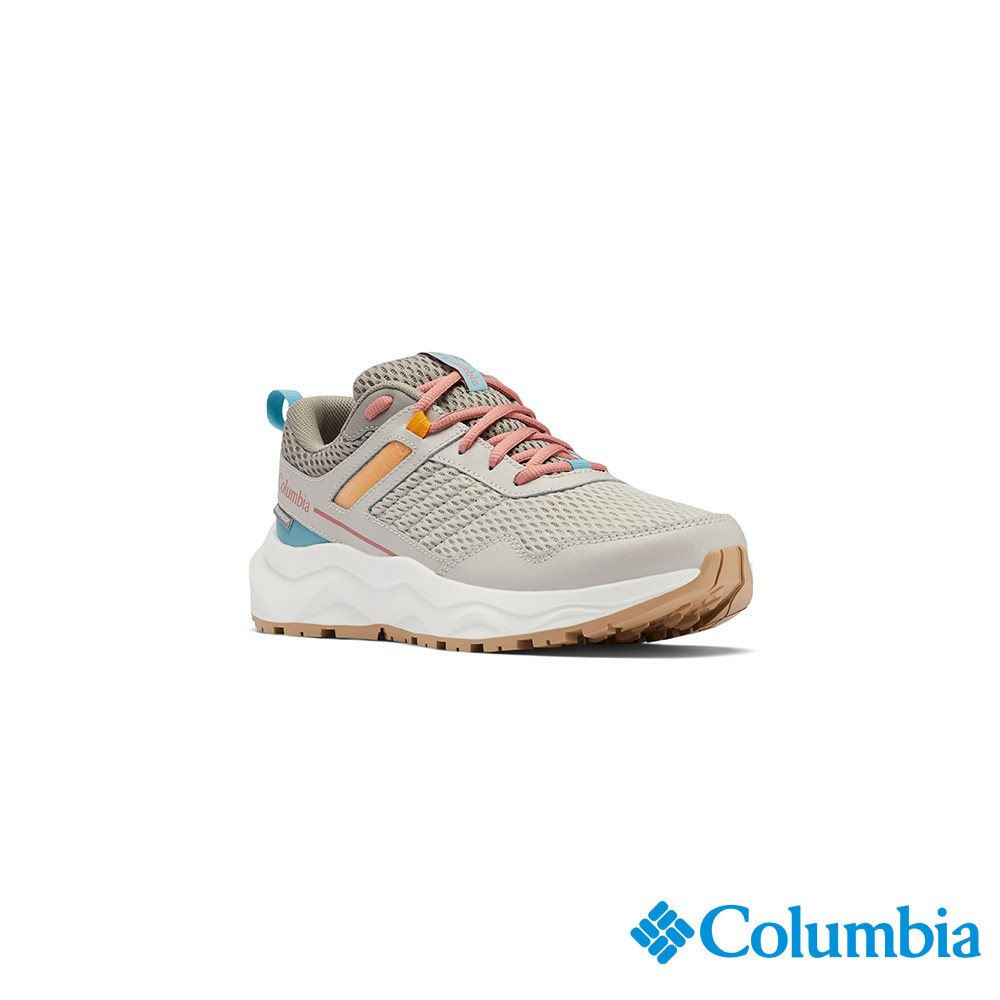 Columbia哥倫比亞 女款-Omni-tech防水健走鞋-卡其灰 UYK75160KY (2023春夏)