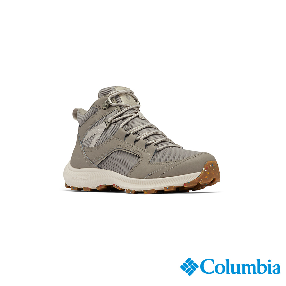 Columbia 哥倫比亞 女款-高筒健走鞋-卡其 UBL69400KI (2023春夏)