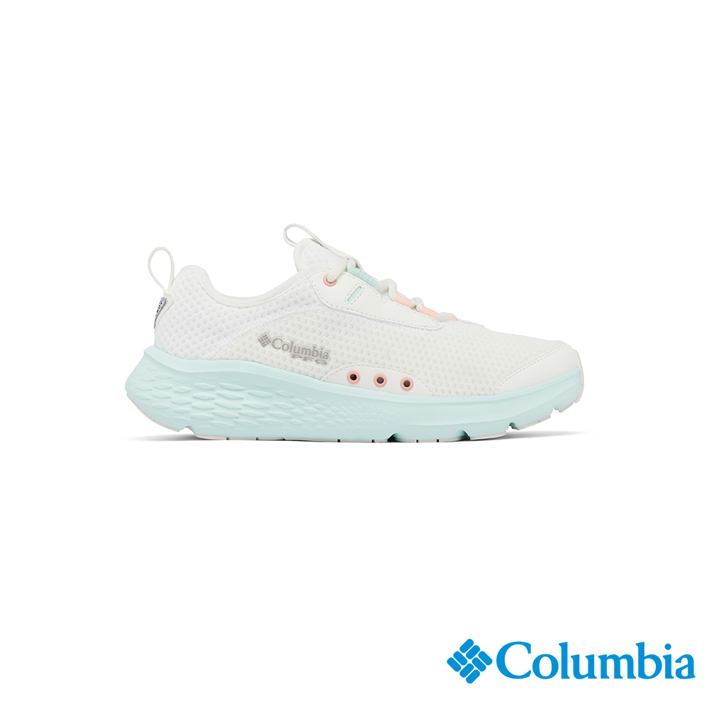 Columbia 哥倫比亞 女款-防潑輕量休閒鞋-白色 UBL58790WT (2024春夏)