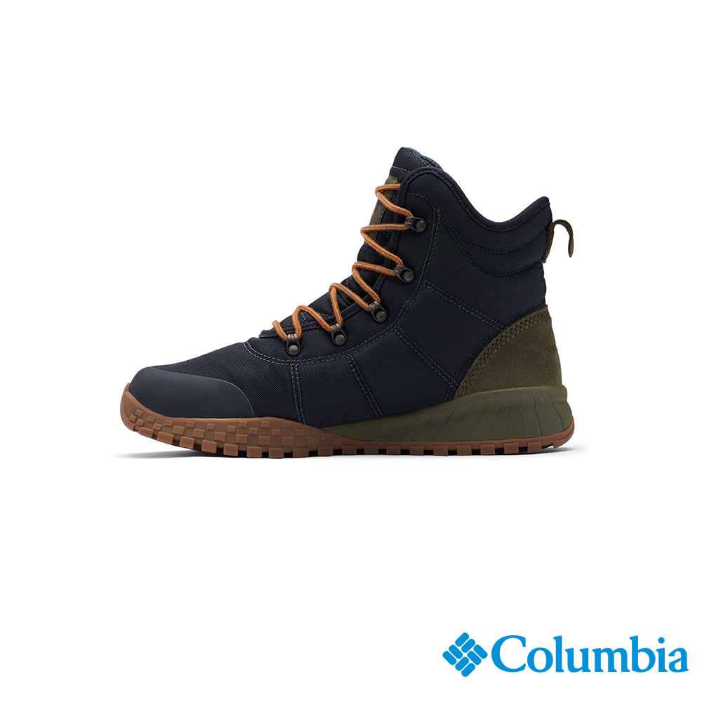 Columbia 哥倫比亞 男款 - FAIRBANKS™ OMNI-HEAT™ OT防水保暖雪靴-深藍 UBM28060NY-HF