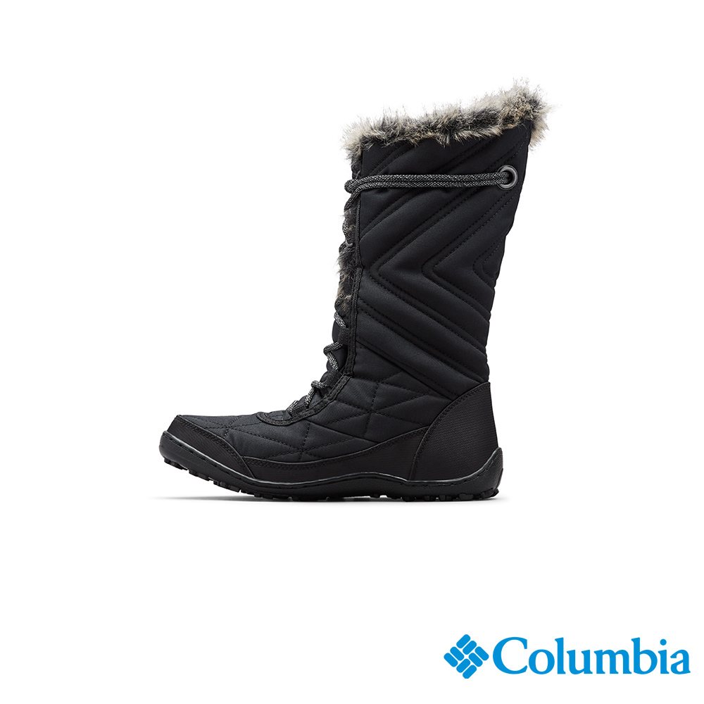 Columbia 哥倫比亞 女款 - MINX™ MID III 蓄熱防水長筒雪靴-黑色 UBL59640BK-HF