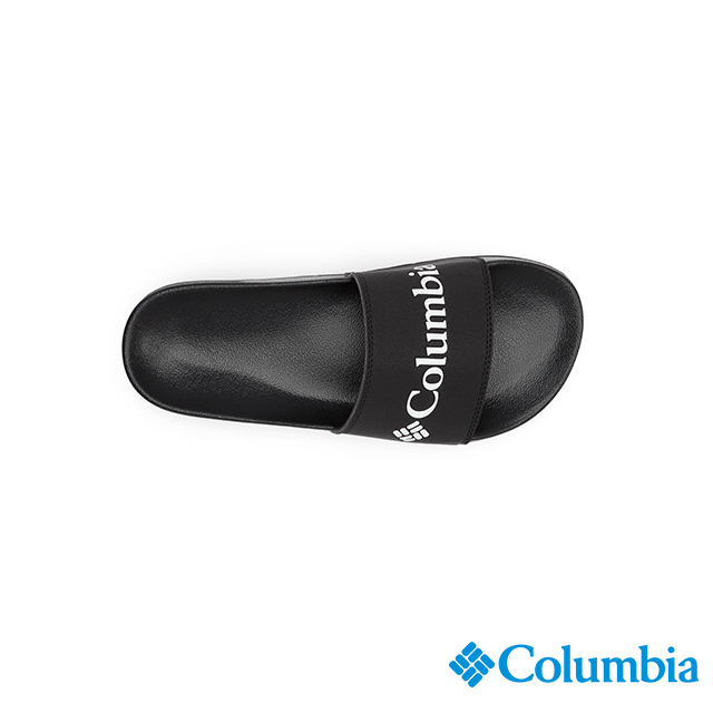 Columbia哥倫比亞 女款-LOGO拖鞋 UBL01660BK