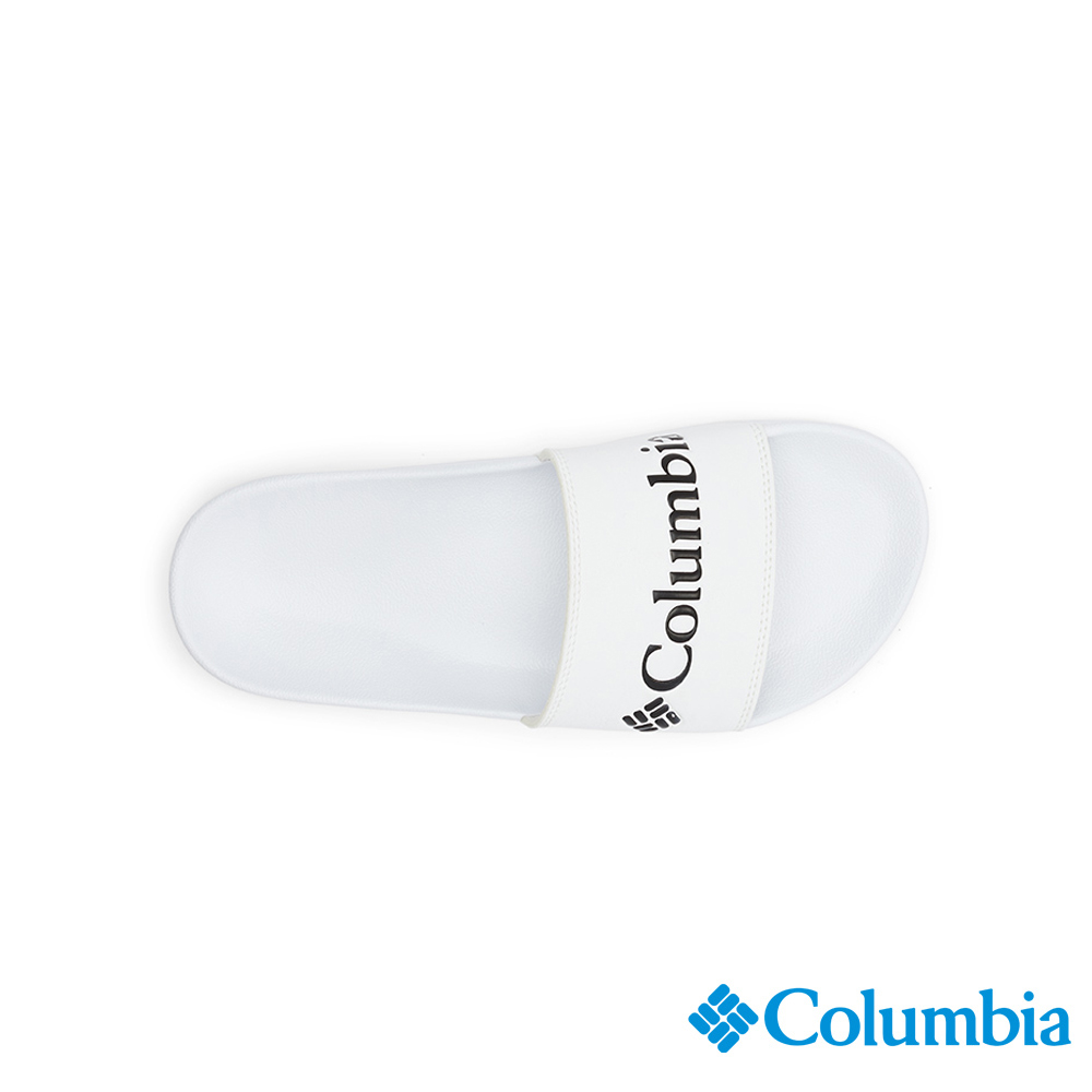 Columbia 哥倫比亞 女款 -LOGO拖鞋-白色 UBL01660WT (2023春夏)