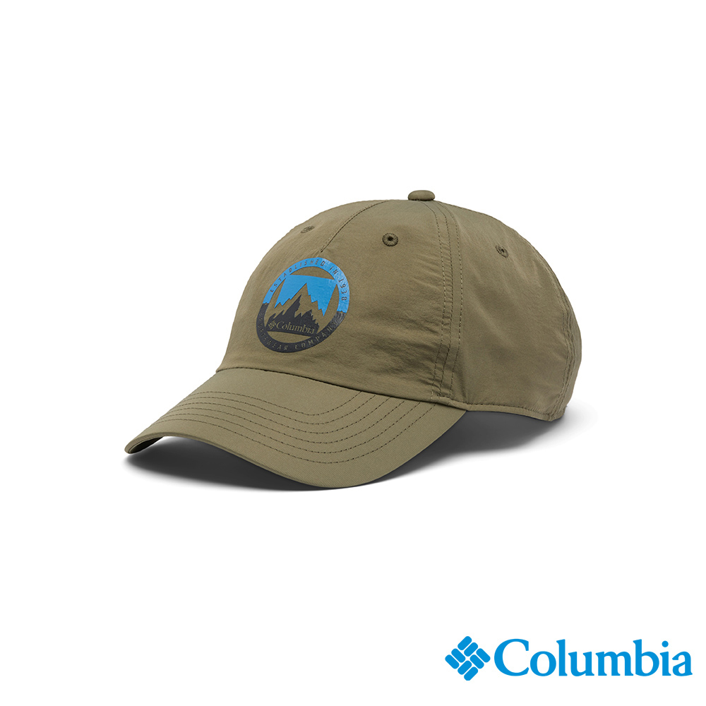 Columbia 哥倫比亞 中性-UPF50防潑棒球帽-軍綠色 UCU71600AG (2024春夏)