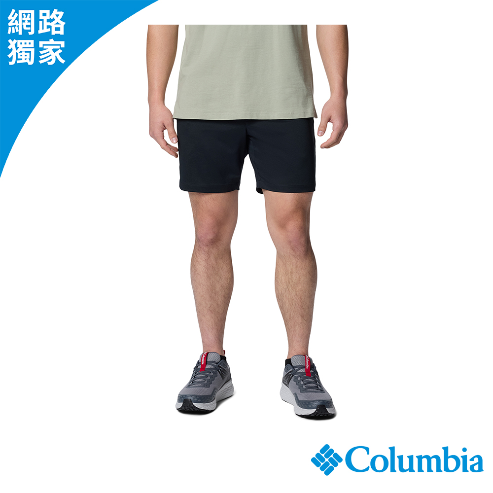 Columbia 哥倫比亞 男款- Omni-Shield防潑短褲-黑色 UAE47850BK/JS