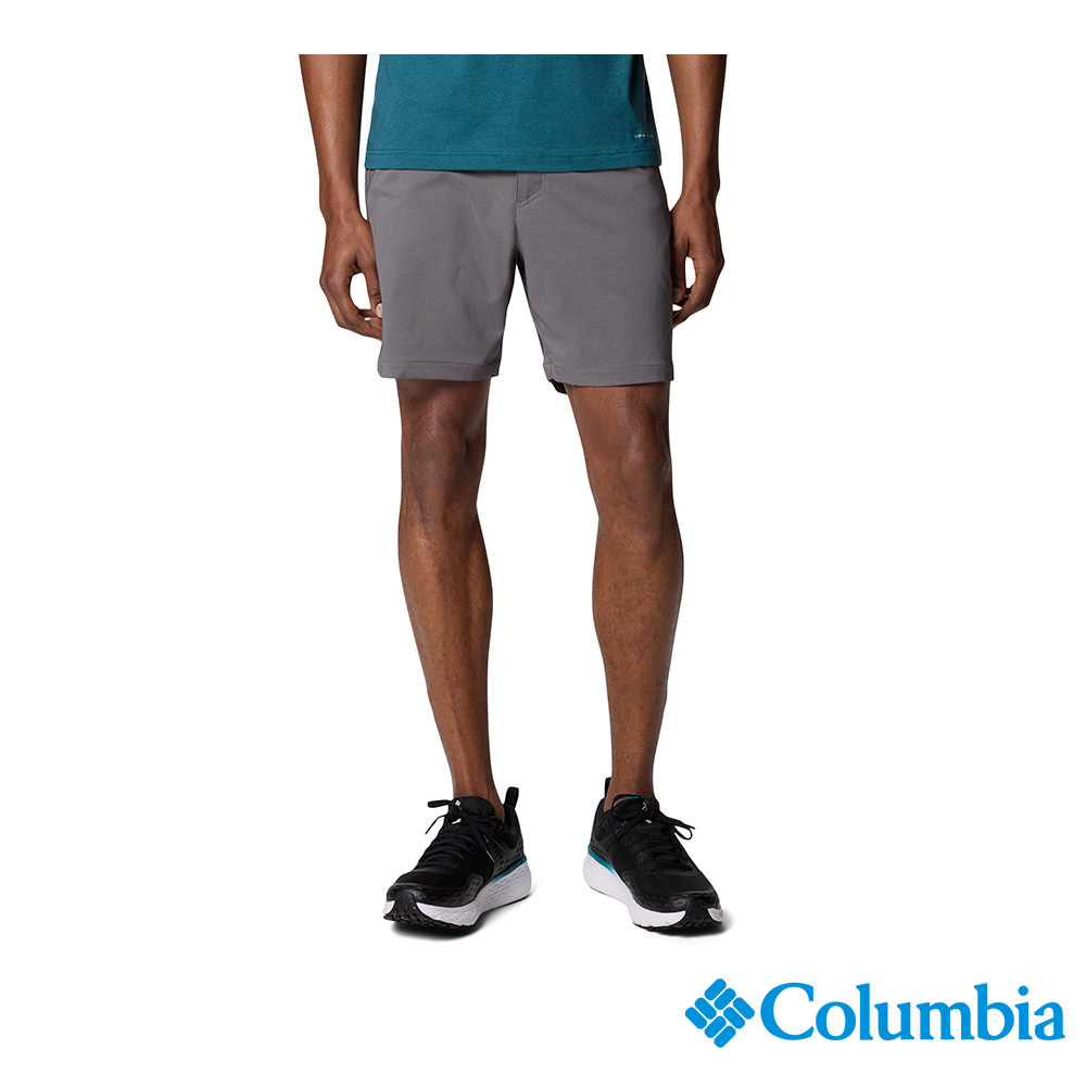 Columbia 哥倫比亞 男款- Omni-Shield防潑短褲-灰色 UAE47850GY/JS