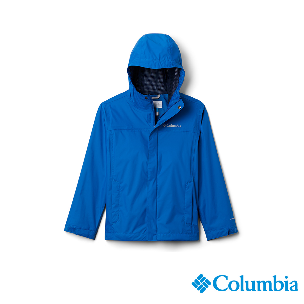 Columbia哥倫比亞 童款- Omni-TECH™防水外套-藍色 URB21180BL