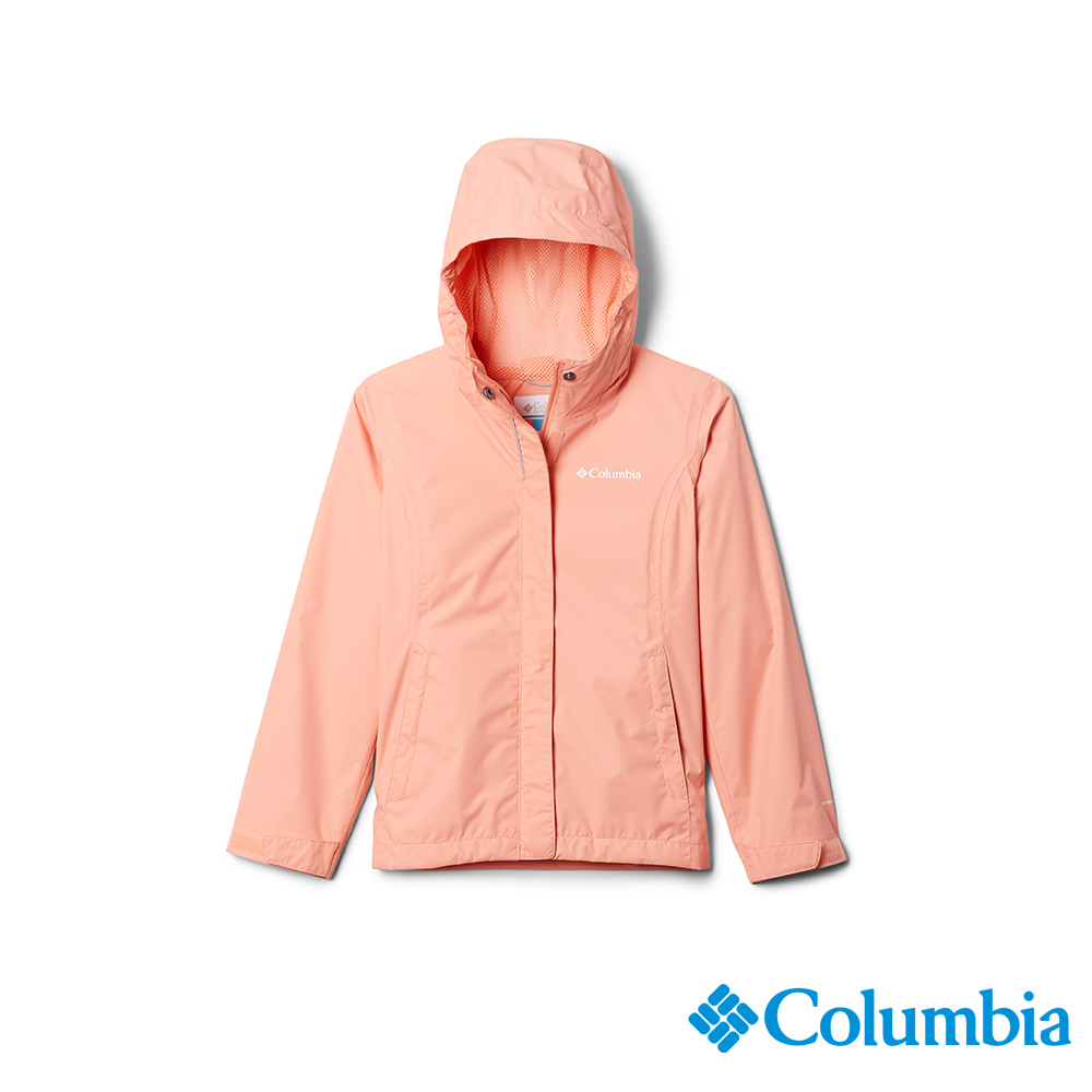 Columbia哥倫比亞 童款- Omni-TECH™防水外套-粉紅 URG21220PK