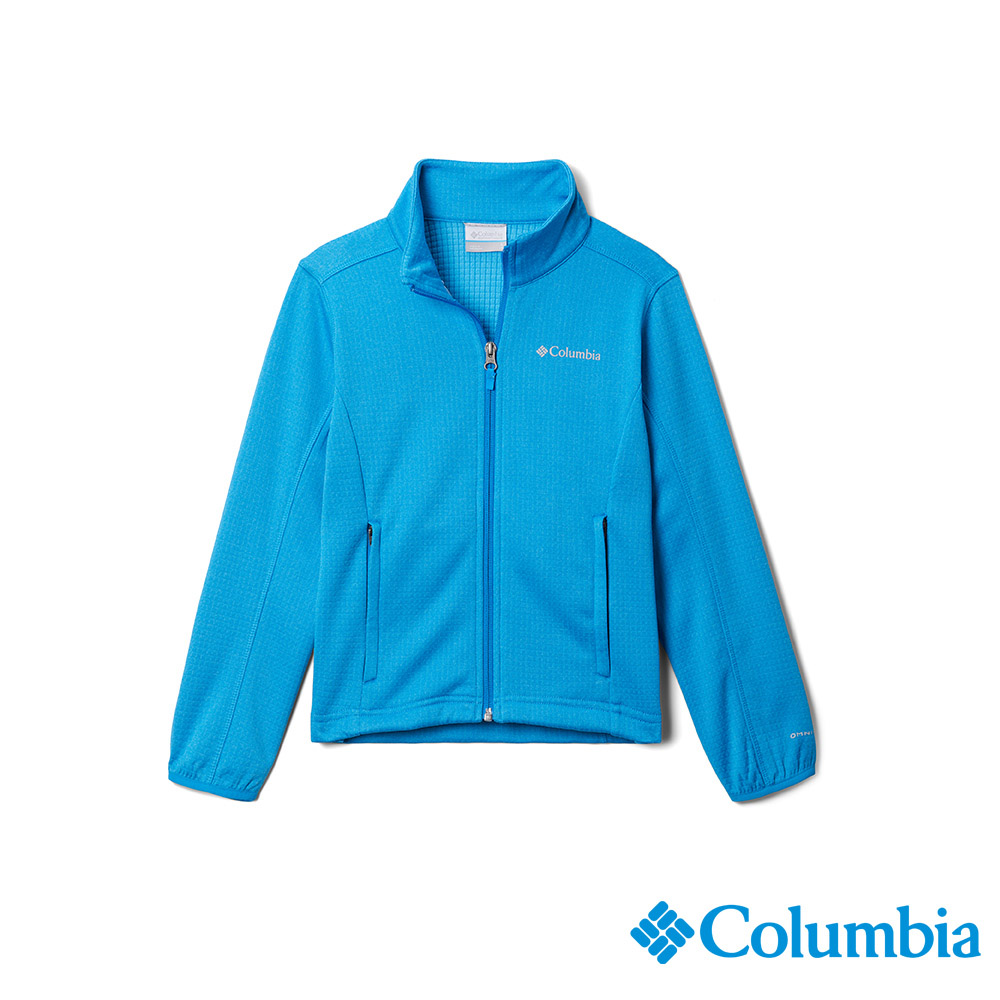 Columbia 哥倫比亞 童款-快排刷毛外套-藍色 UAB33540BL / FW22