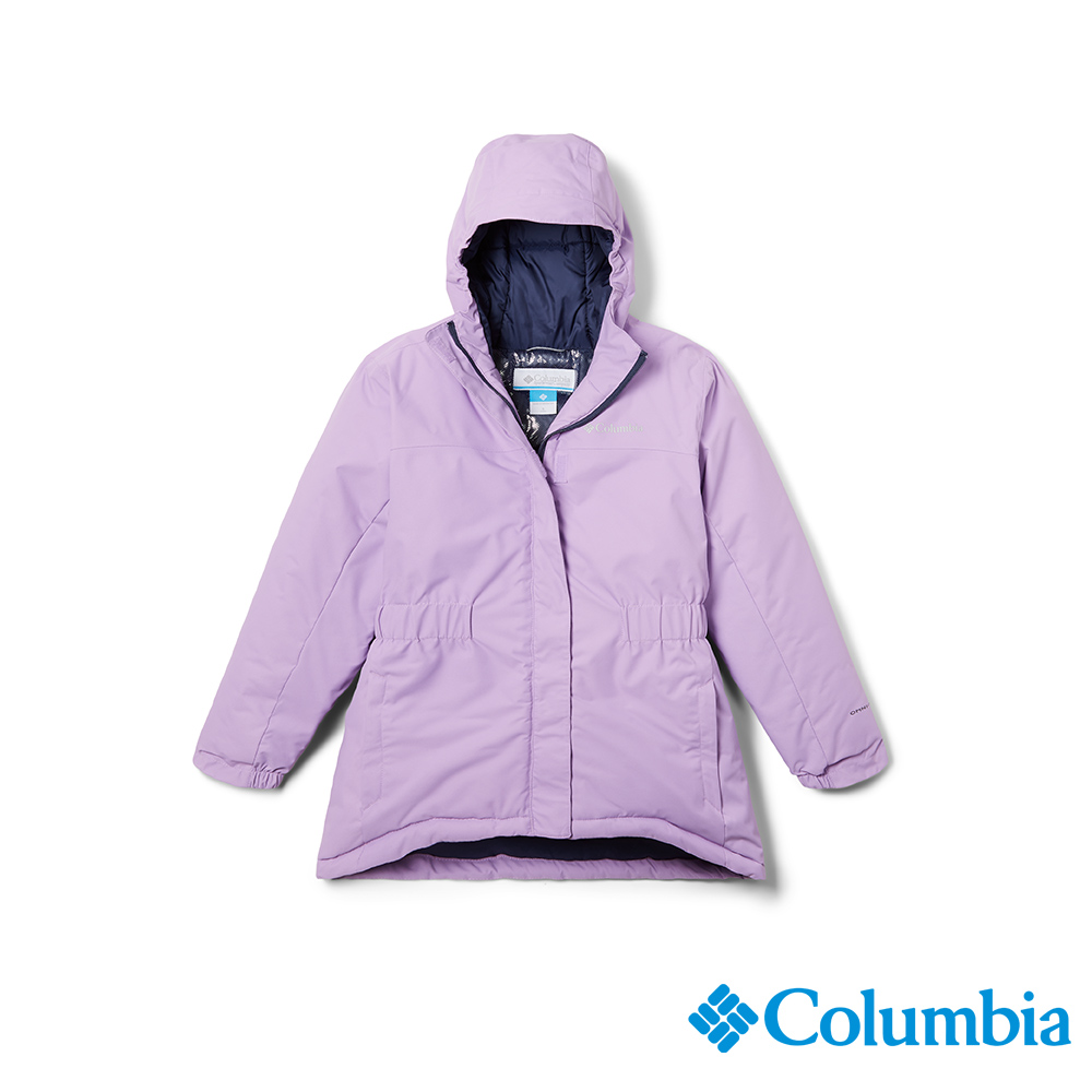 Columbia 哥倫比亞 童款 - Hikebound™ OT長版防水填充外套-木菫紫 USG83440MV-HF