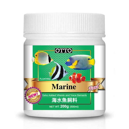 OTTO-海水魚飼料200g(500ml)