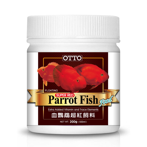 OTTO-血鸚鵡超紅飼料200g(500ml)