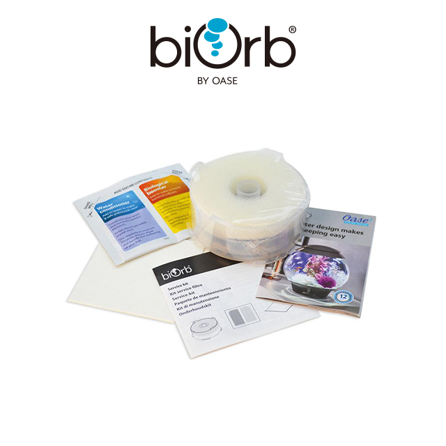 OASE biOrb 三合一維護組(濾材、清潔布、水質穩定劑、硝化菌)