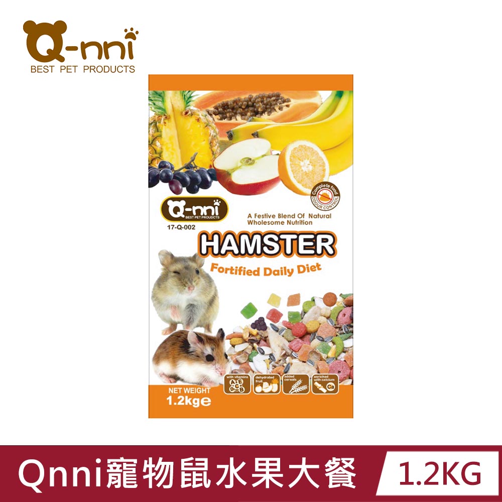 【Qnni】寵物鼠水果大餐1.2kg
