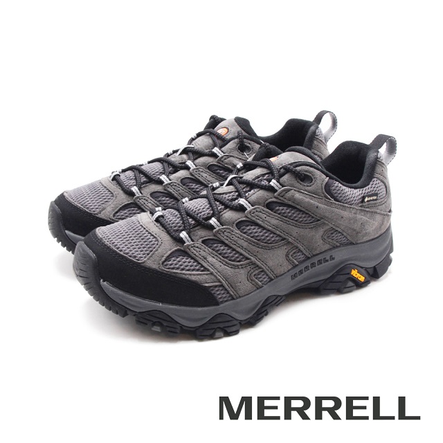 MERRELL(男)MOAB 3 GORE-TEX經典登山健行鞋 男鞋-寬楦灰