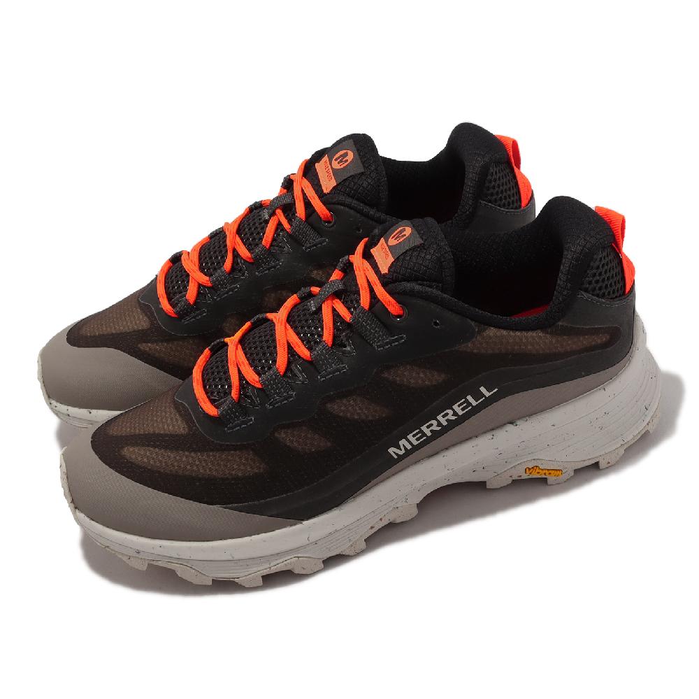 Merrell 邁樂 戶外鞋 Moab Speed 男鞋 黑 橘 黃金大底 輕量 登山 運動鞋 ML067715